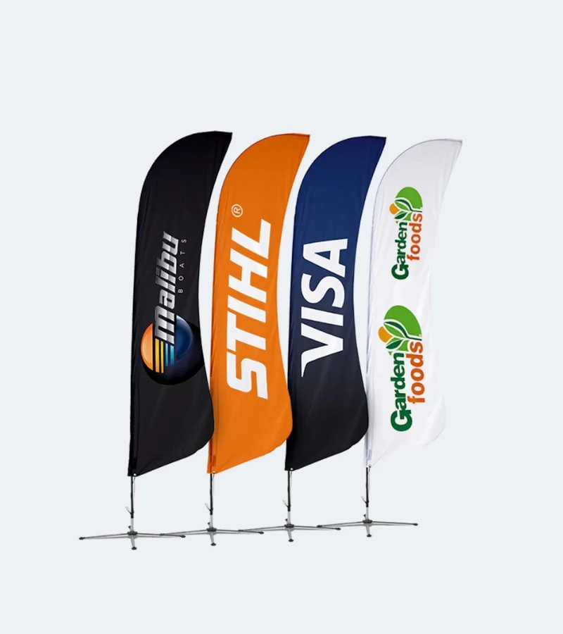 sharkfin flag supplier in India