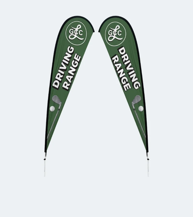 teardrop flag supplier in India